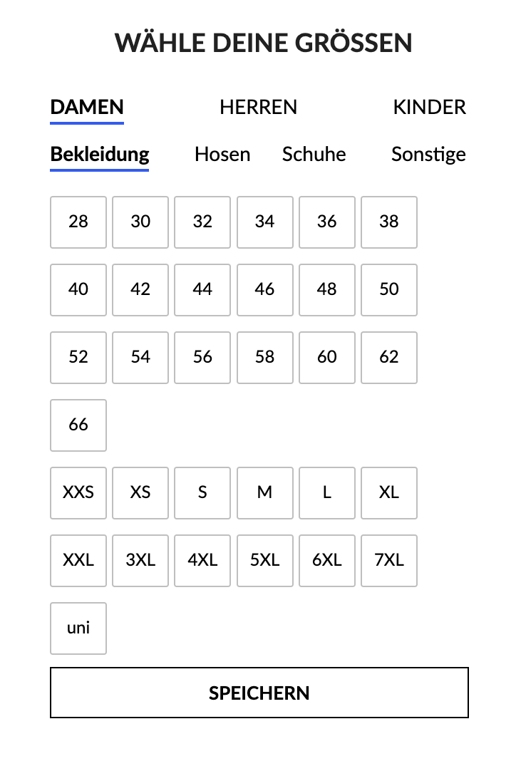 Bei momox fashion die richtige Größe finden so einfach geht